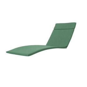 Two Salem Outdoor Lounge Chair Cushions, Lounge Chair Not Included. (Option: Army Green)